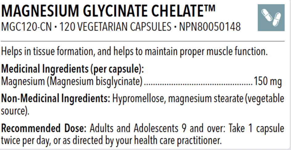 Designs for Health Magnesium Glycinate Chelate