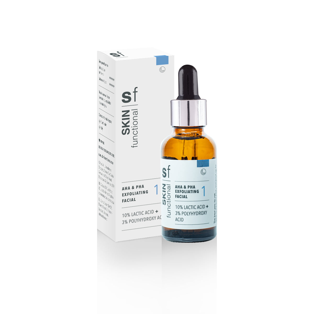 SKIN Functional AHA + PHA Exfoliating Facial 1 (10% Lactic Acid + 3% Polyhydroxy Acid)