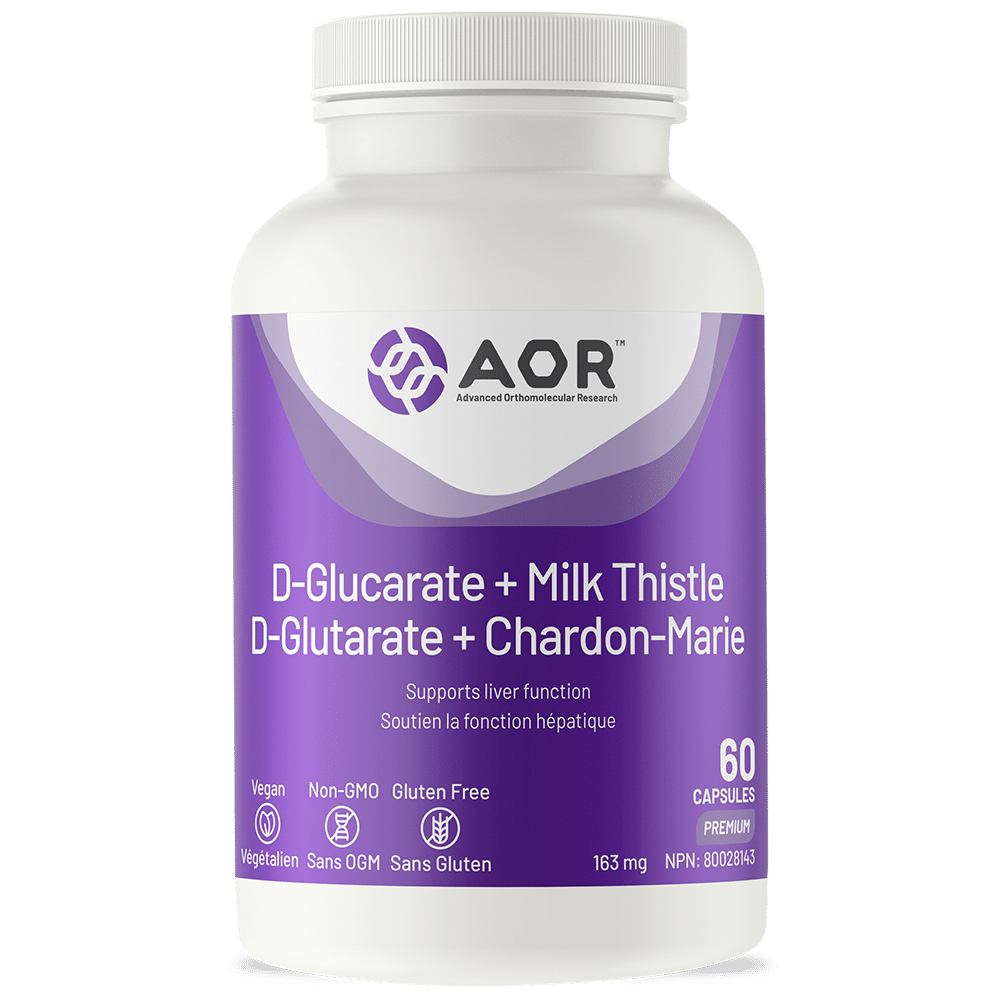 AOR D-Glucarate + Milk Thistle - JoyVIVA -  