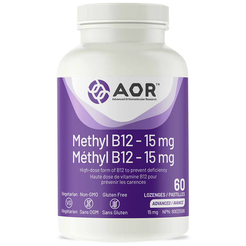 AOR Methyl B12 - 15 mg - JoyVIVA -  
