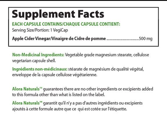 Alora Naturals Apple Cider Vinegar - JoyVIVA -  