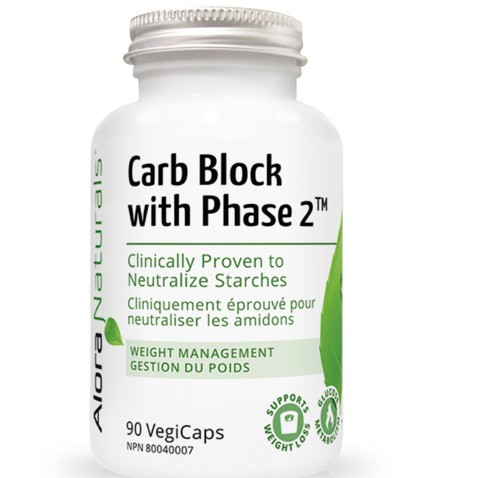 Alora Naturals Carb Block with Phase 2 - JoyVIVA -  