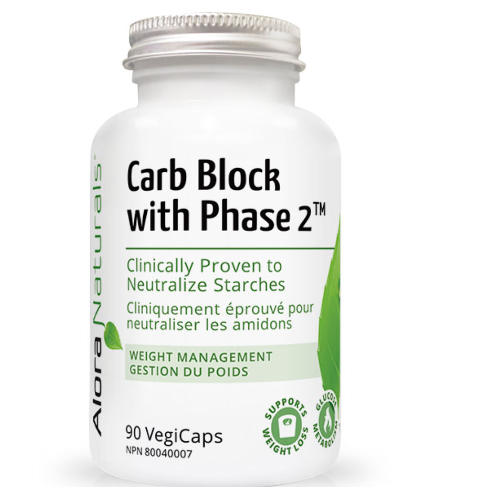 Alora Naturals Carb Block with Phase 2 - JoyVIVA -  