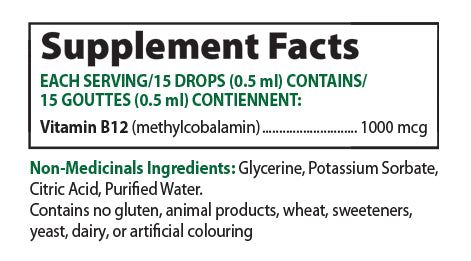 Alora Naturals Liquid Vitamin B12 - JoyVIVA -  