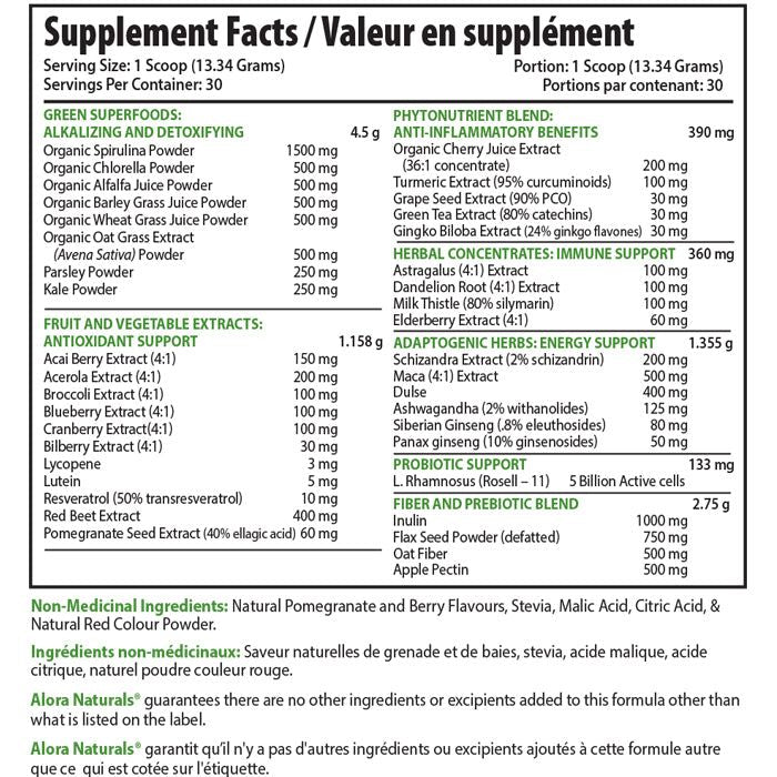 Alora Naturals True Greens - JoyVIVA -  