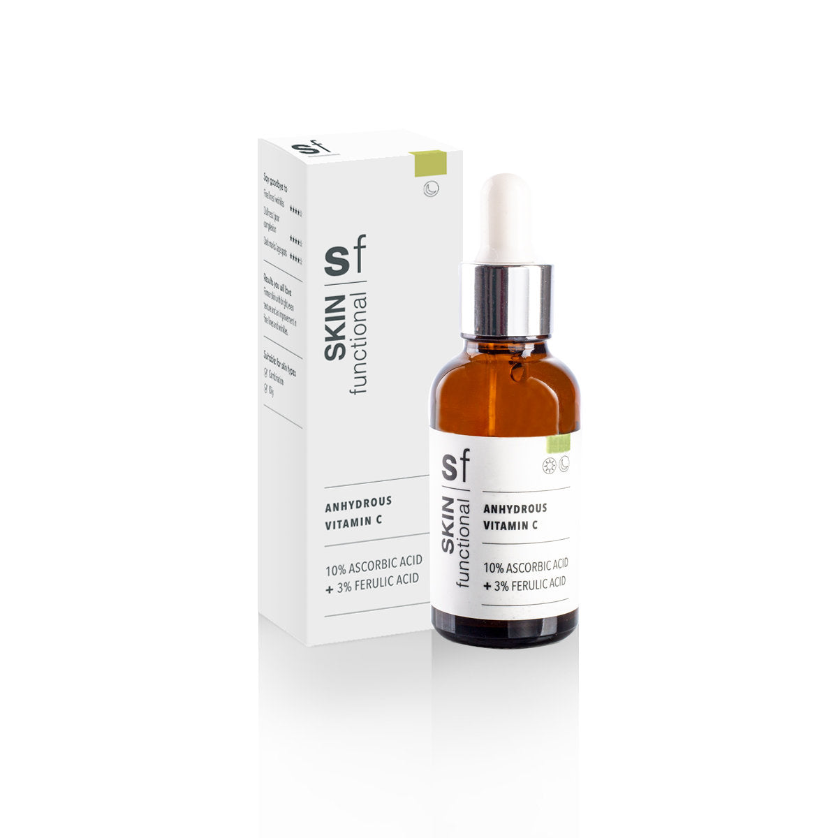 SKIN Functional Anhydrous Vitamin C - Anti-Oxidant Complexion Firmer (10% Ascorbic Acid + 3% Ferulic Acid)