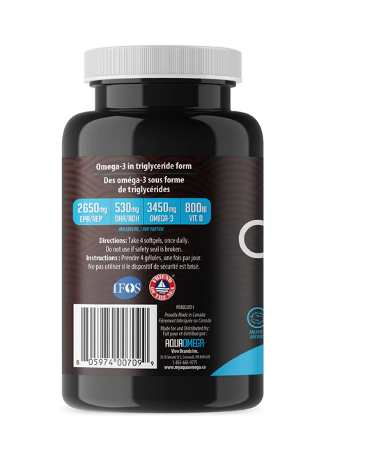 AquaOmega High EPA Softgels - JoyVIVA -  