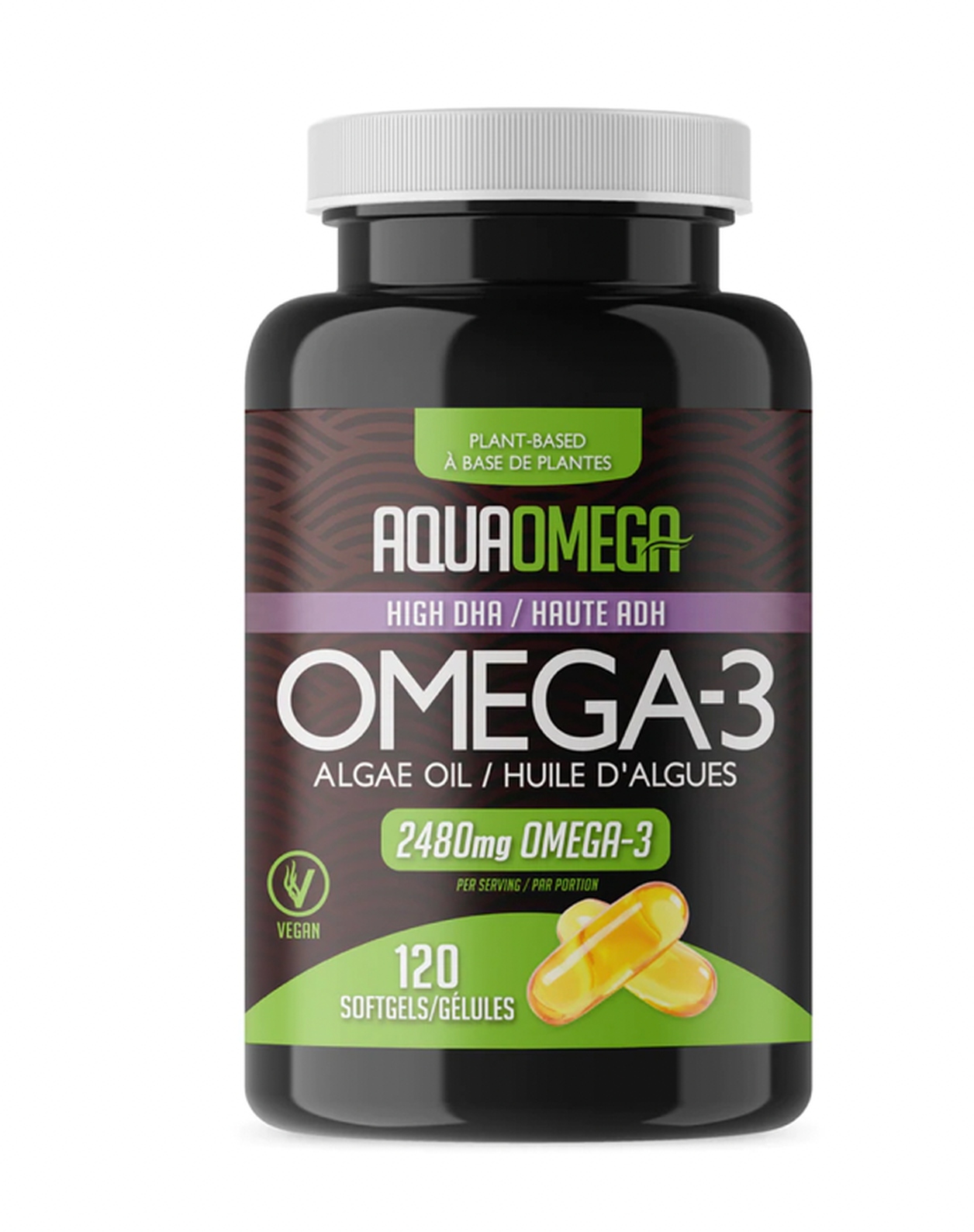 AquaOmega Vegan Omega SoftGels - JoyVIVA -  