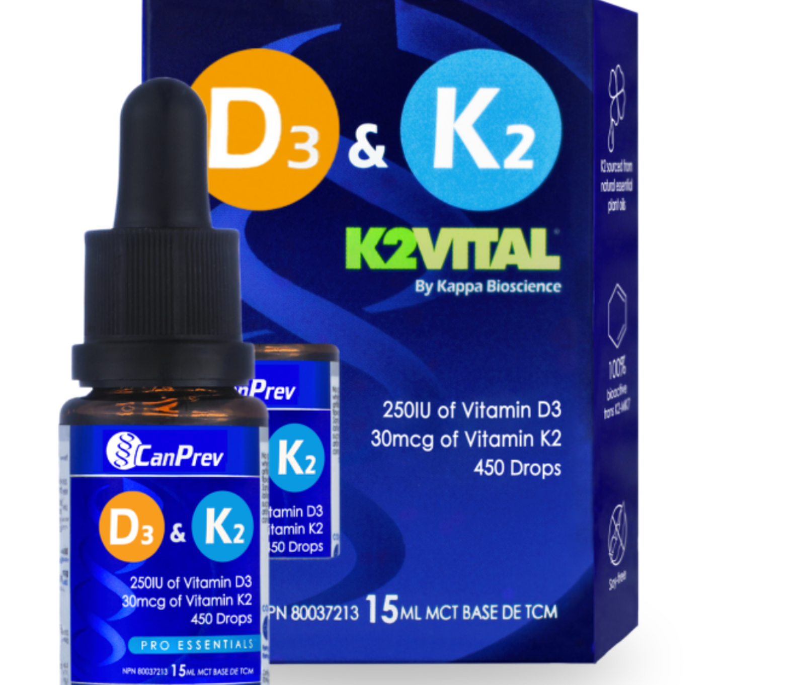 CanPrev D3 + K2 Drops - JoyVIVA -  