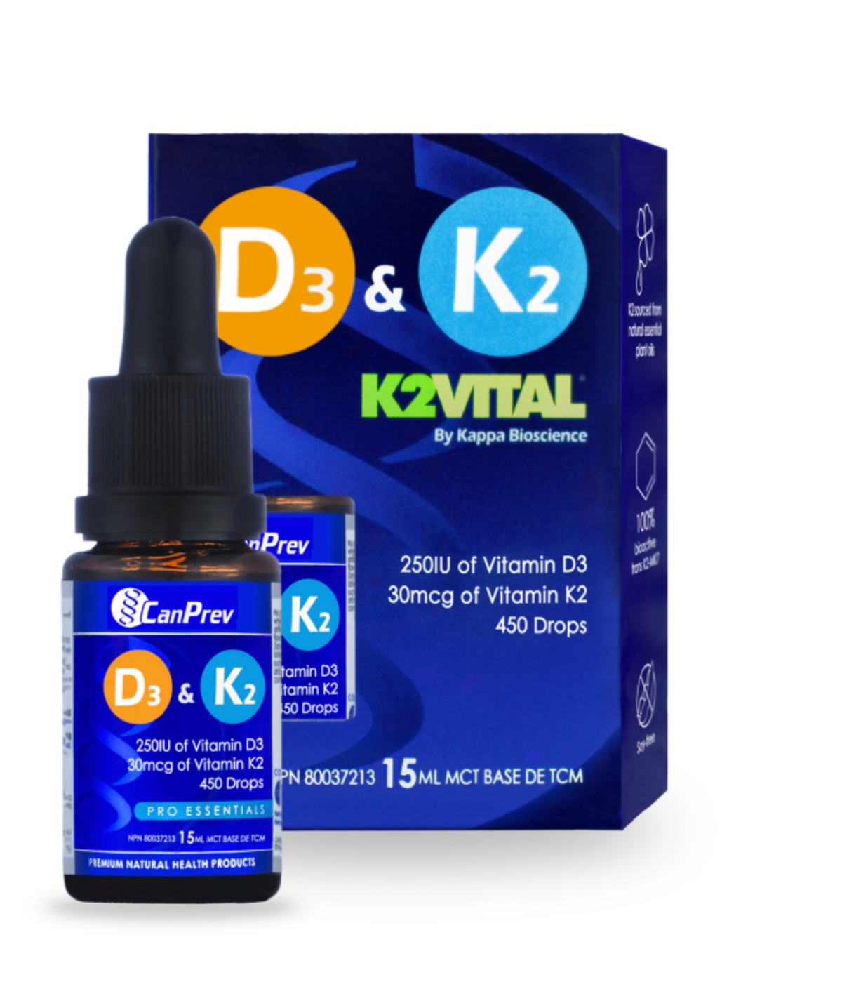 CanPrev D3 + K2 Drops - JoyVIVA -  