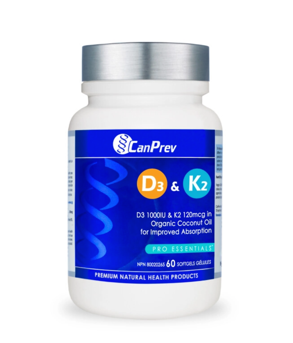 CanPrev D3 & K2 Softgel's - JoyVIVA -  