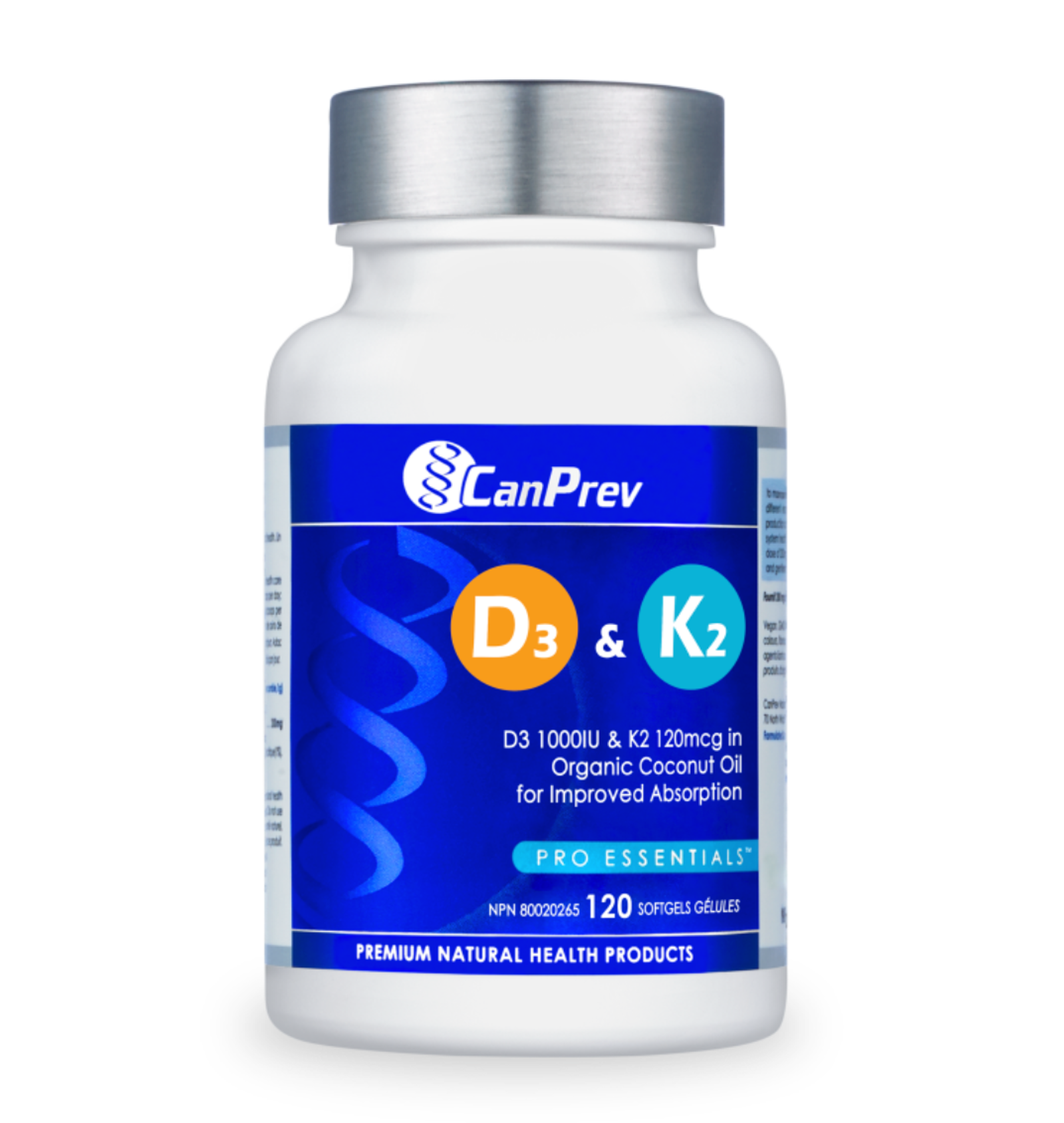 CanPrev D3 & K2 Softgel's - JoyVIVA -  