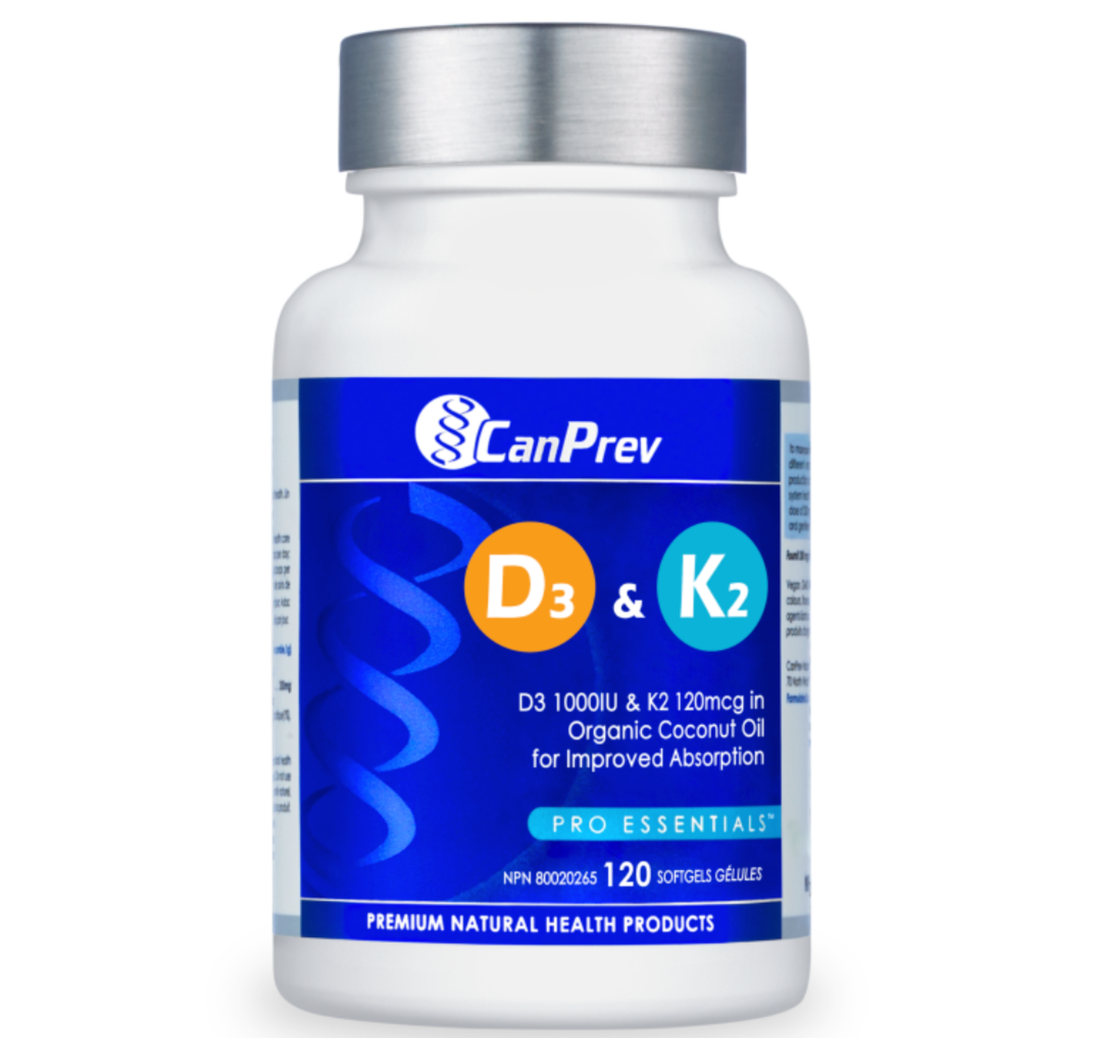 CanPrev D3 & K2 Softgel's - JoyVIVA -  
