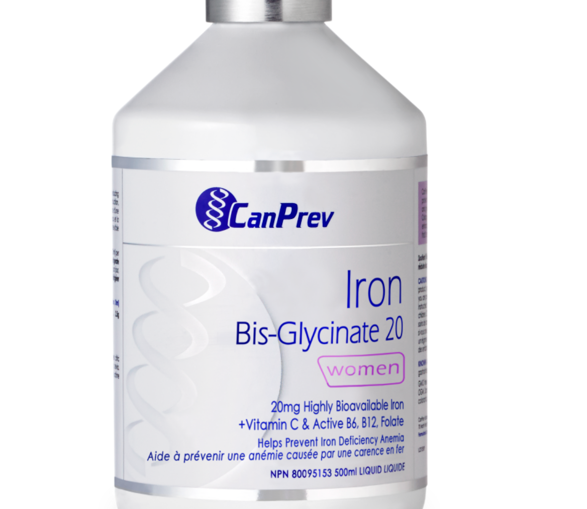 CanPrev Iron Bis-Glycinate 20 (Liquid) - JoyVIVA -  