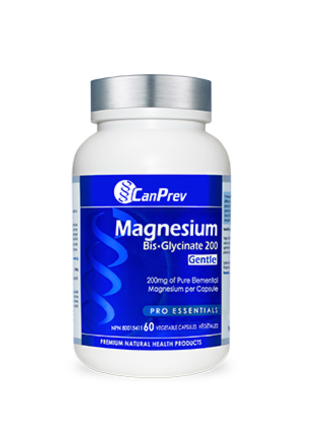 CanPrev Magnesium Bis-Glycinate 200 Gentle - JoyVIVA -  