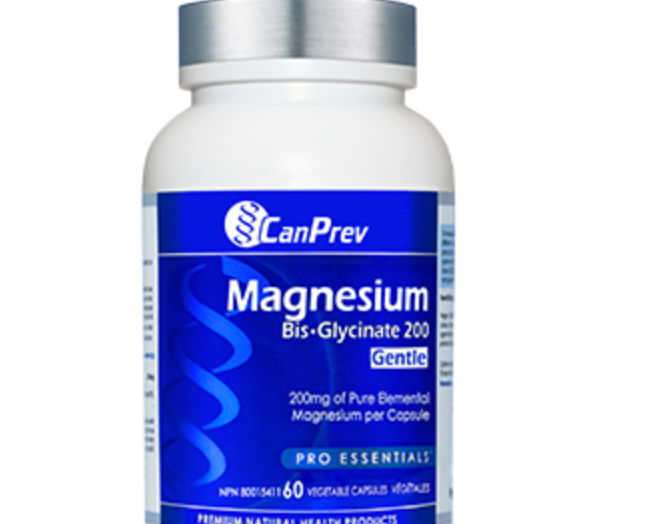 CanPrev Magnesium Bis-Glycinate 200 Gentle - JoyVIVA -  