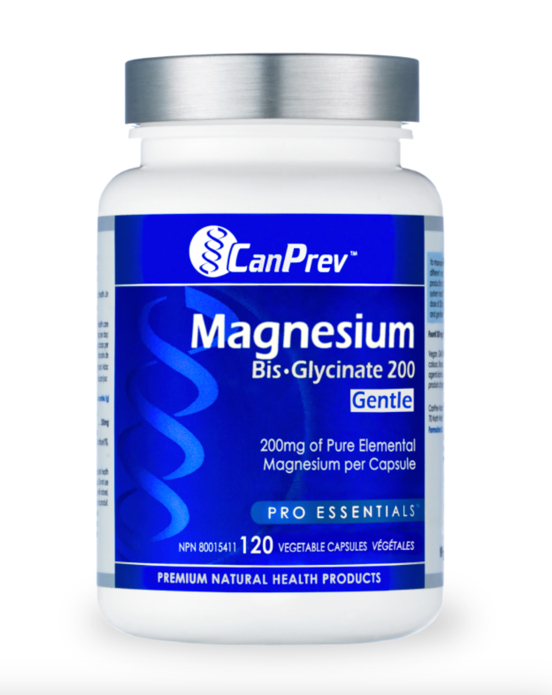 CanPrev Magnesium Bis-Glycinate 200 Gentle - JoyVIVA -  