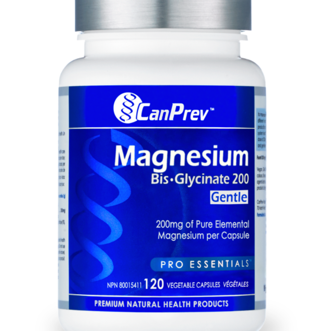 CanPrev Magnesium Bis-Glycinate 200 Gentle - JoyVIVA -  
