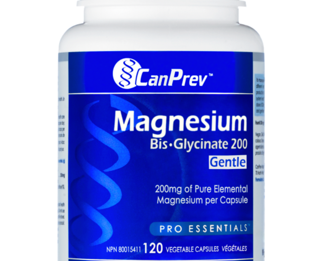 CanPrev Magnesium Bis-Glycinate 200 Gentle - JoyVIVA -  