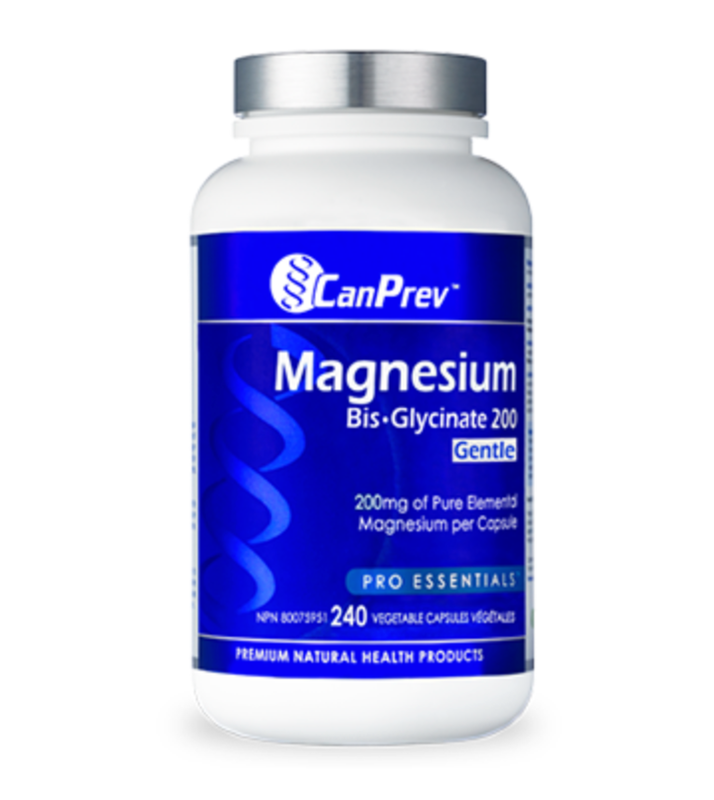 CanPrev Magnesium Bis-Glycinate 200 Gentle - JoyVIVA -  