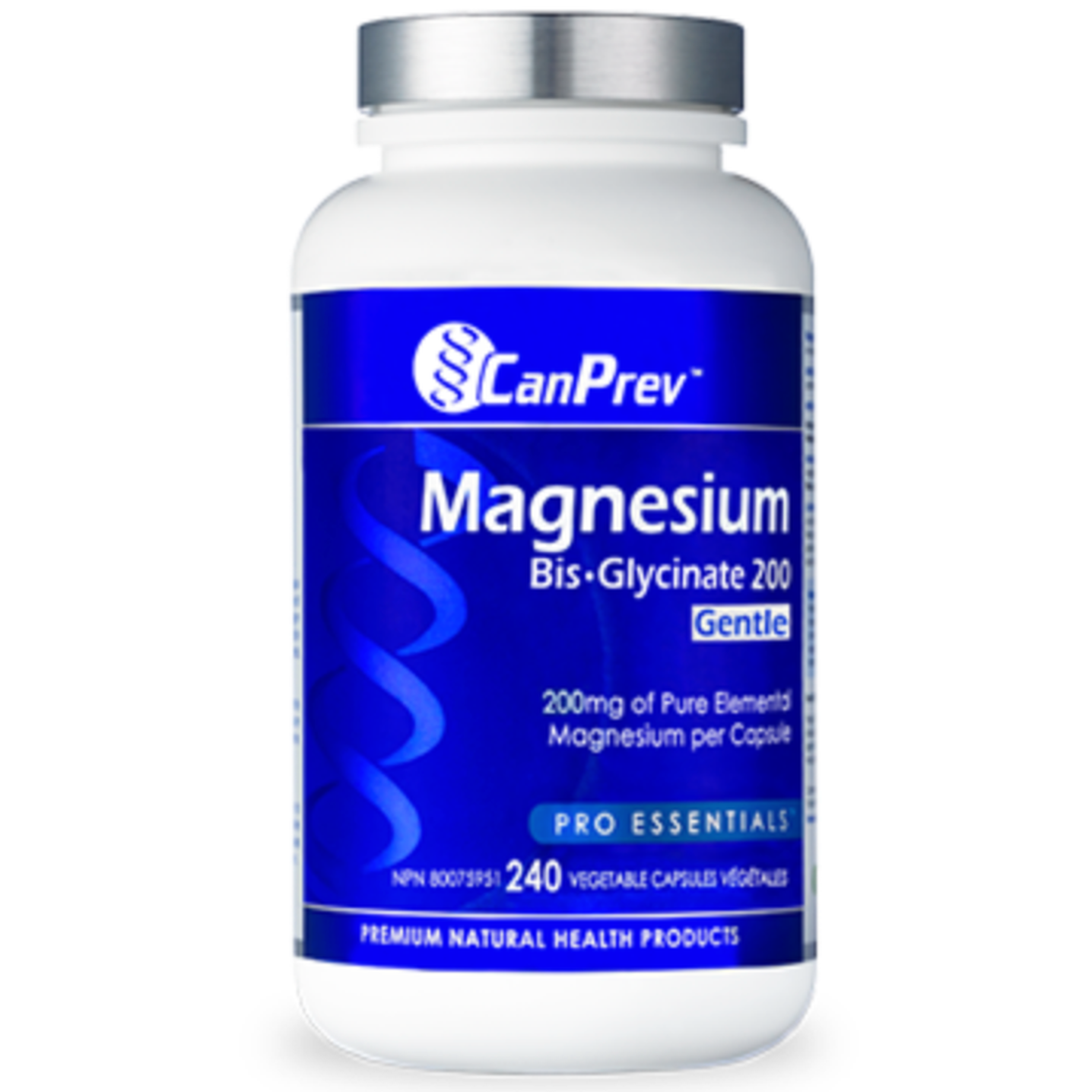 CanPrev Magnesium Bis-Glycinate 200 Gentle - JoyVIVA -  