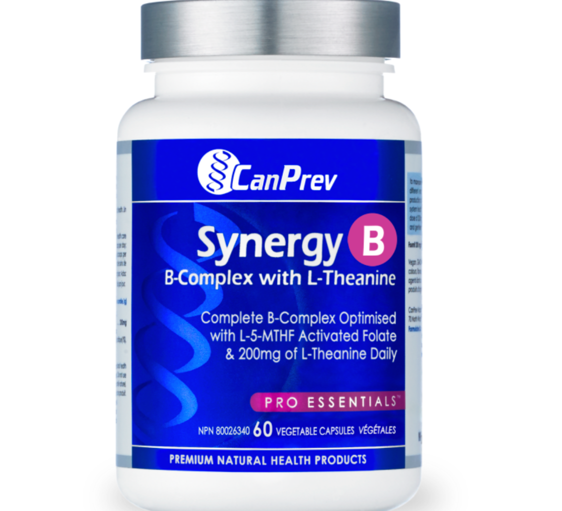 CanPrev Synergy B- Complex with L-Theanine - JoyVIVA -  