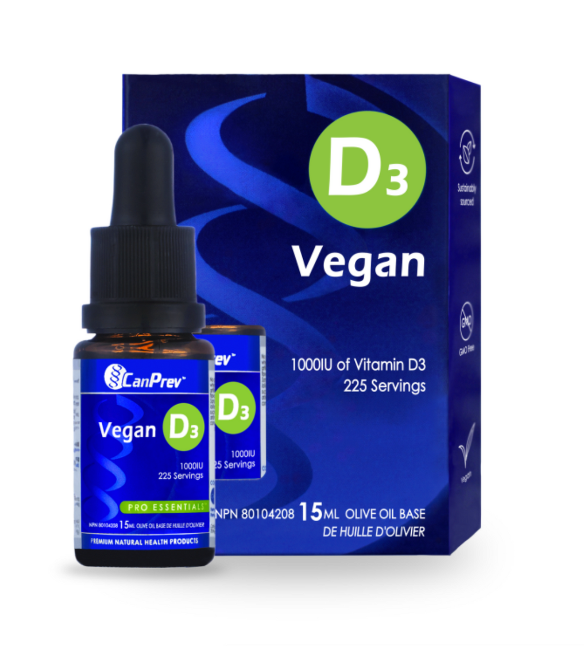 CanPrev Vegan D3 Drops - JoyVIVA -  