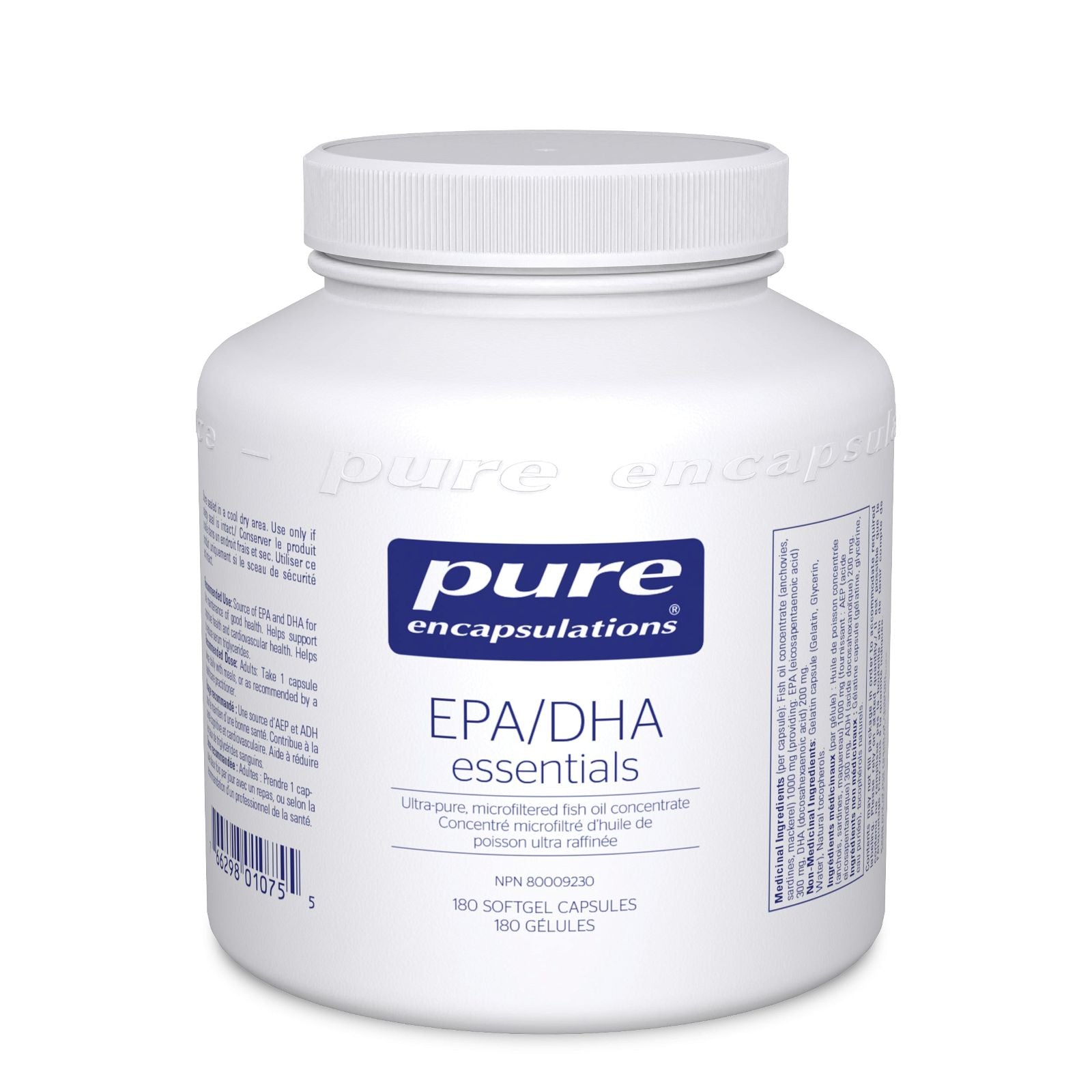 Pure Encapsulations EPA/DHA Essentials - JoyVIVA -  