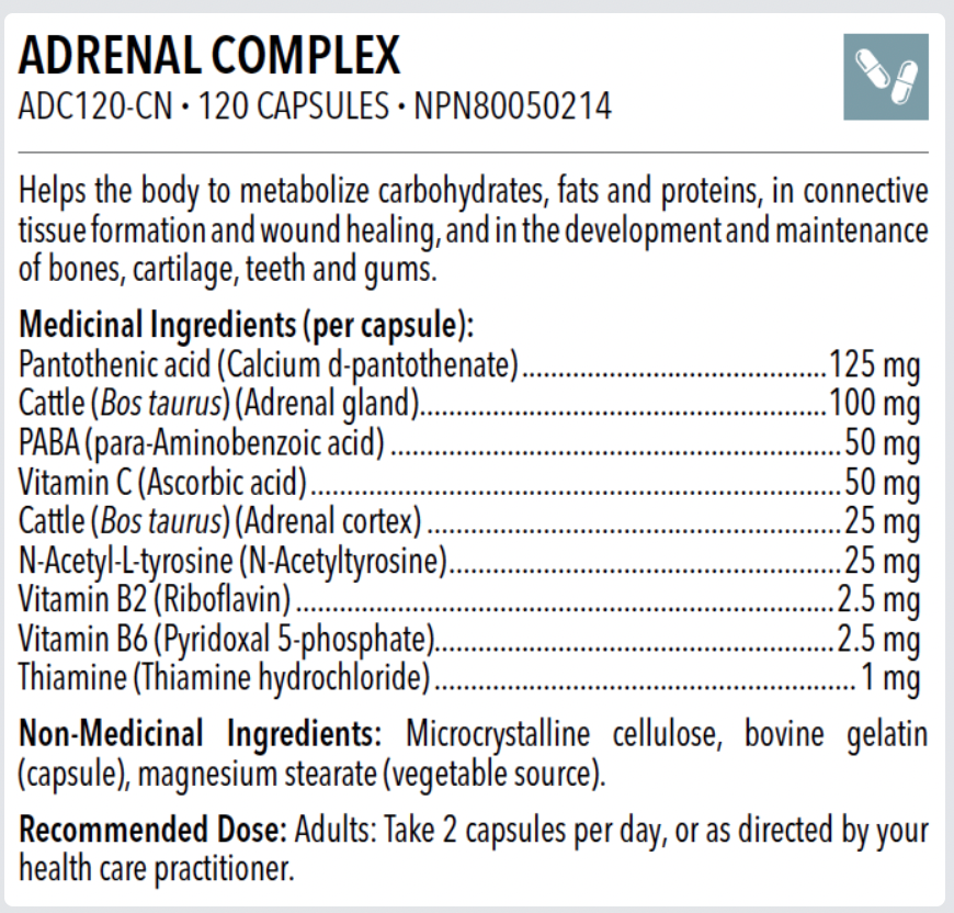 Designs for Health Adrenal Complex - JoyVIVA -  