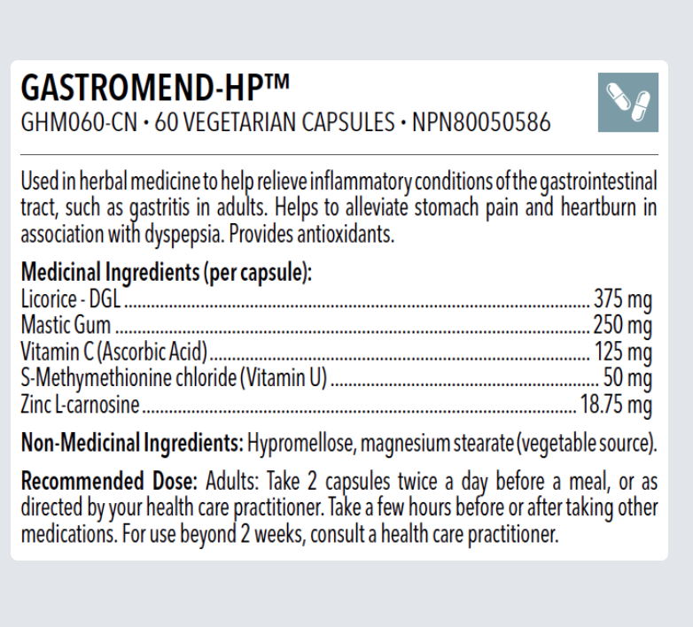 Designs for Health GastroMend-HP - JoyVIVA -  