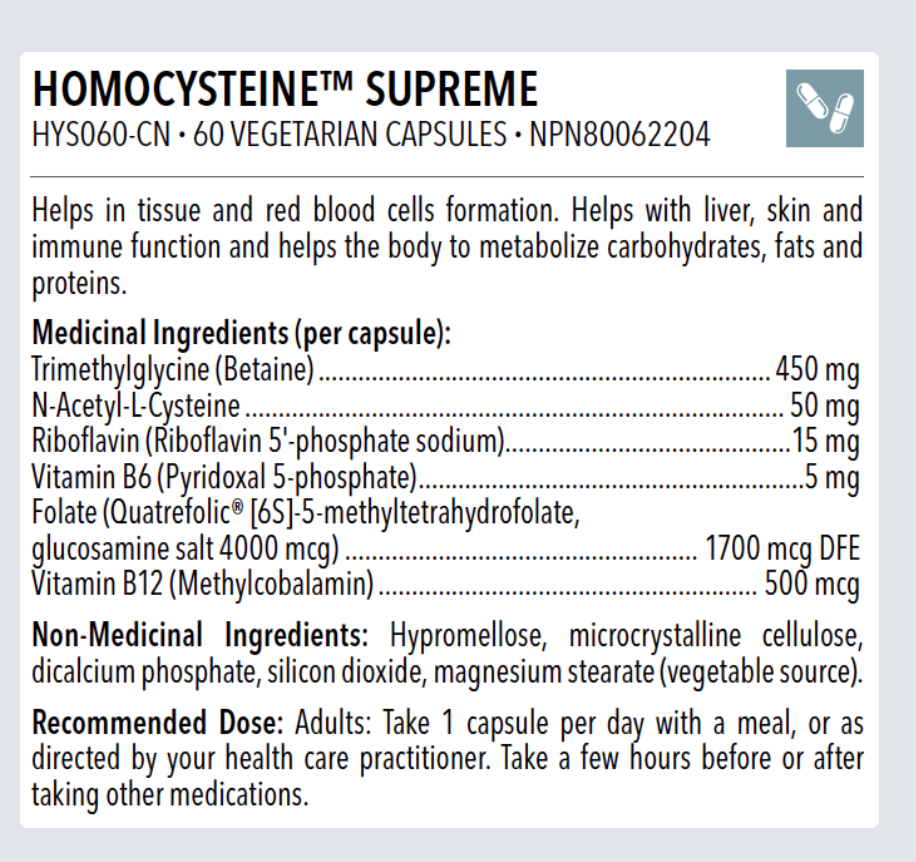 Designs for Health Homocysteine Supreme - JoyVIVA -  