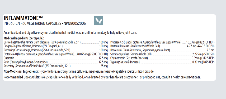 Designs for Health Inflammatone - JoyVIVA -  