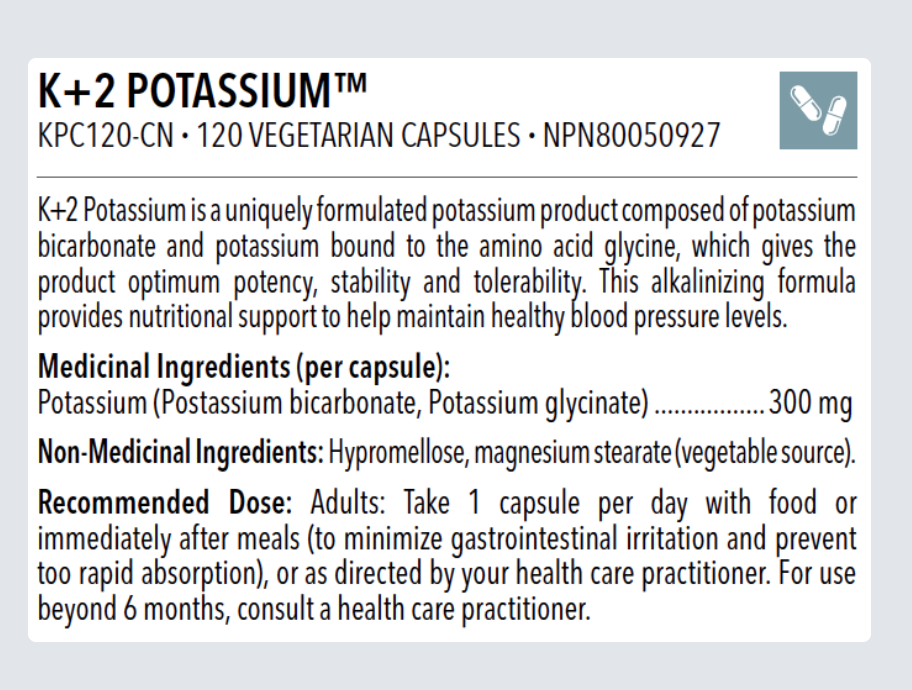 Designs for Health K+2 Potassium - JoyVIVA -  
