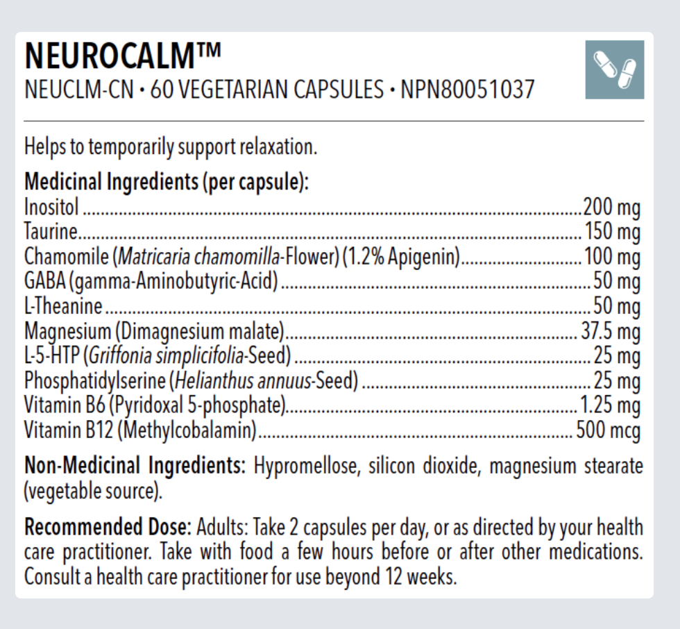 Designs for Health NeuroCalm - JoyVIVA -  