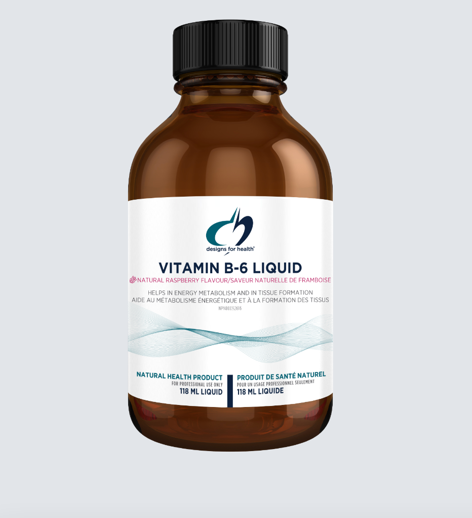 Designs for Health Vitamin B-6 Liquid - JoyVIVA -  
