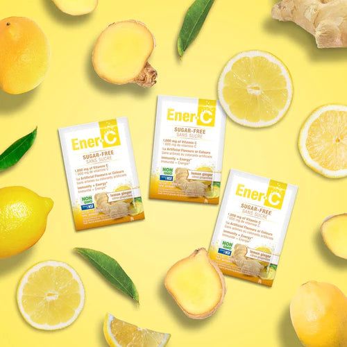 Ener-C Sugar Free Lemon Ginger - JoyVIVA -  