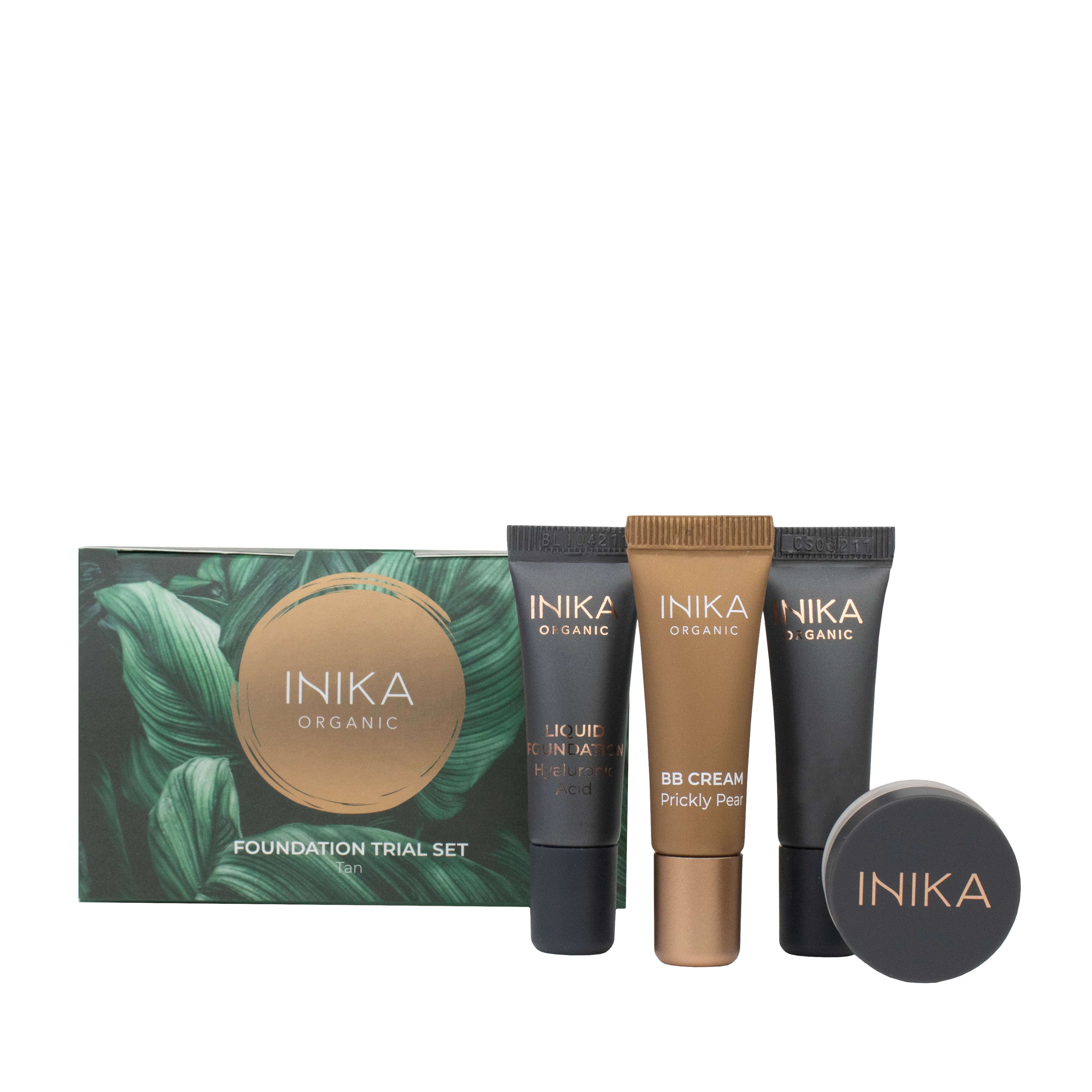 INIKA Organic Foundation Trial Set in Tan