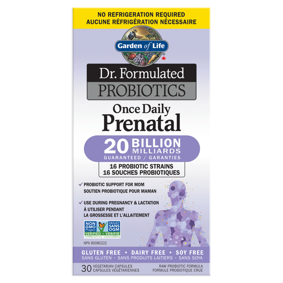 Garden of Life Dr. Formulated Once Daily Prenatal Probiotics - JoyVIVA -  