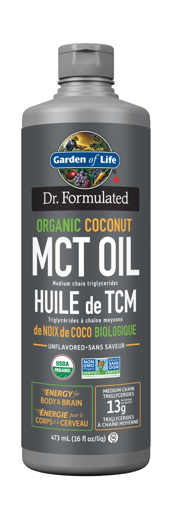 Garden of Life Dr. Formulated Organic MCT Oil - JoyVIVA -  