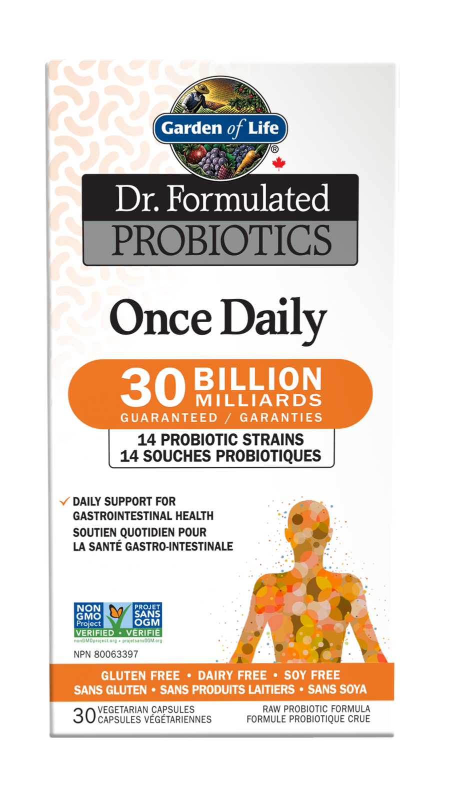 Garden of Life Dr. Formulated Probiotics Once Daily 30 Billion - JoyVIVA -  