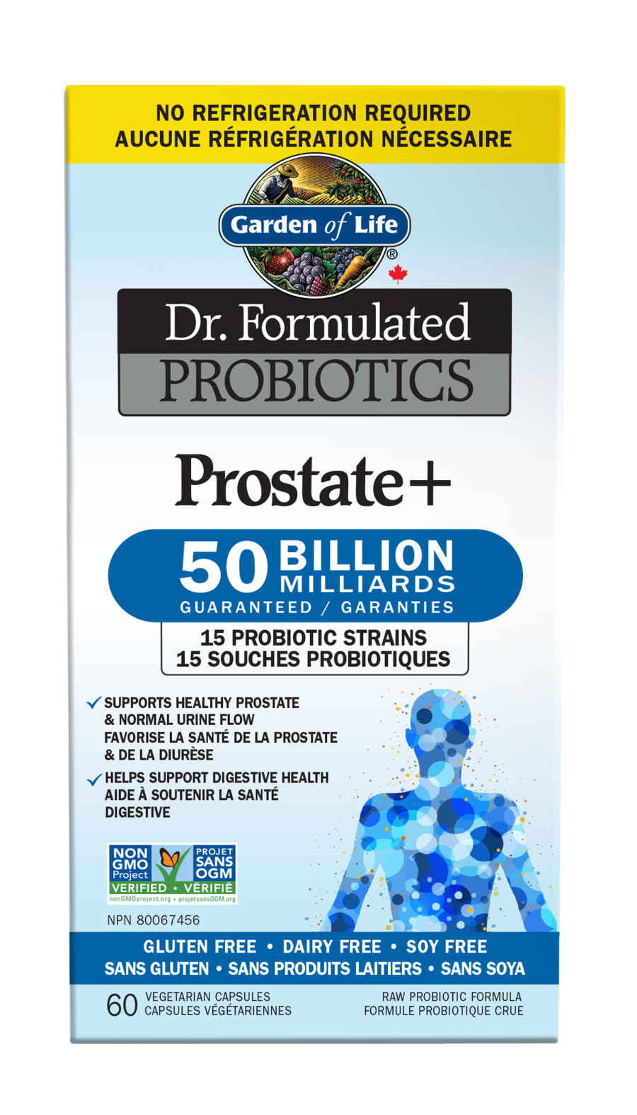 Garden of Life Dr. Formulated Probiotics Prostate+ - JoyVIVA -  