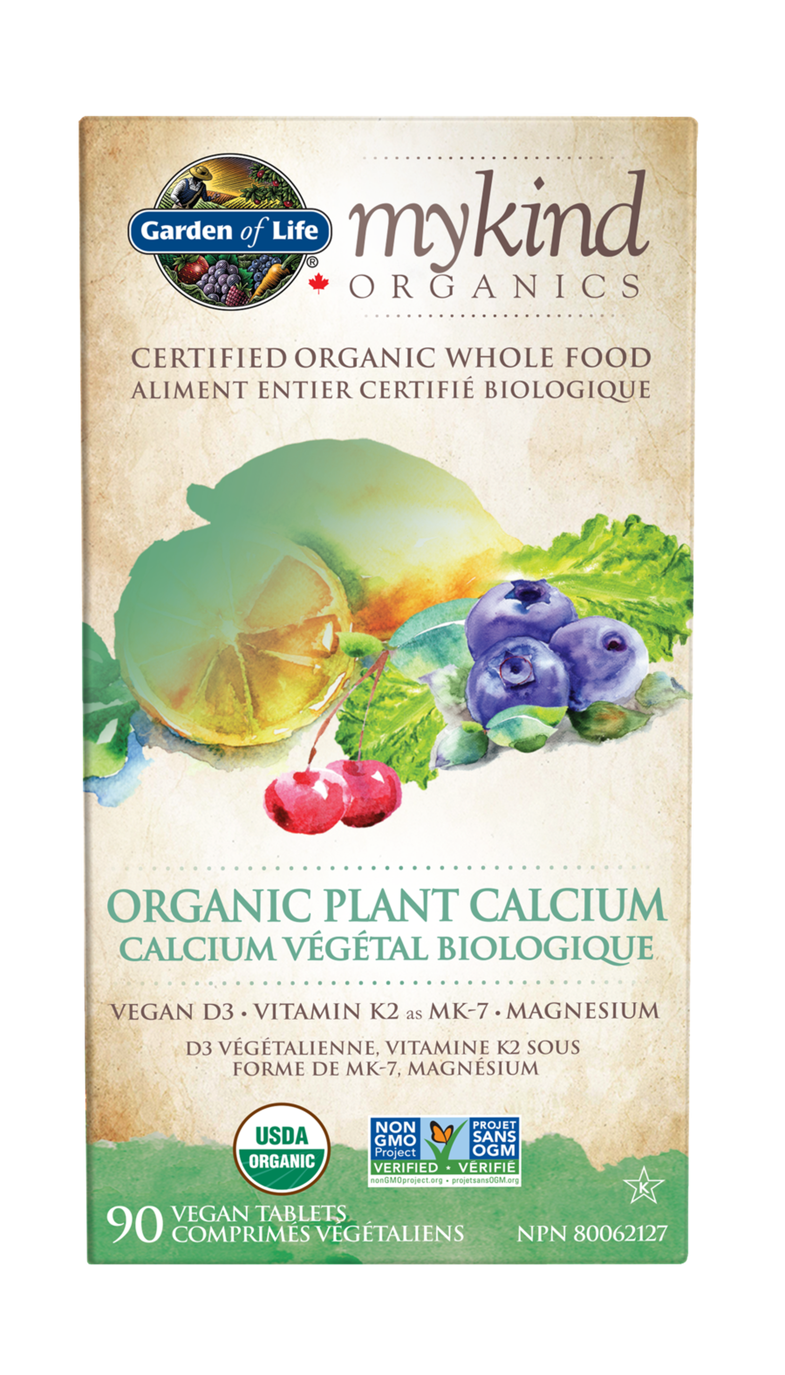 Garden of Life Mykind Organics Organic Plant Calcium - JoyVIVA -  