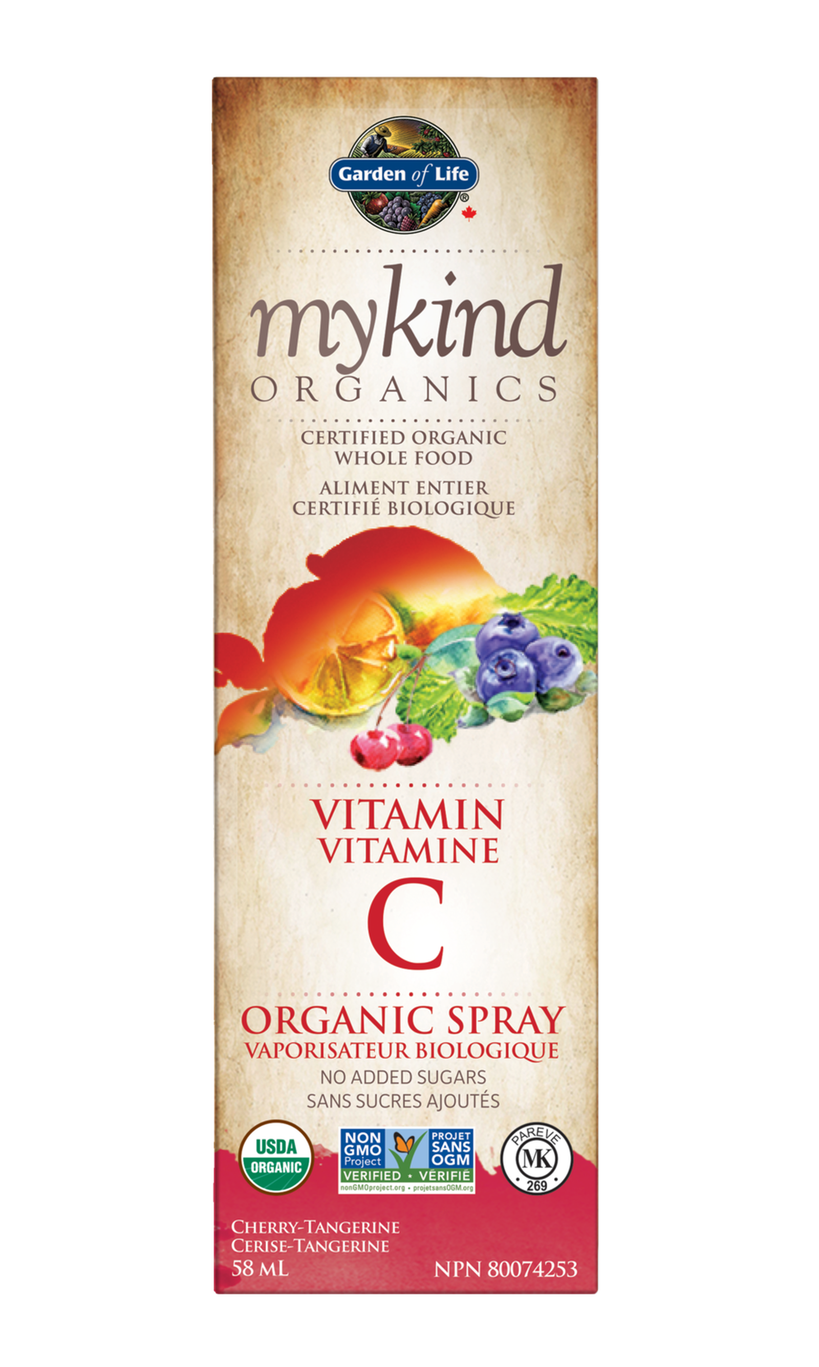 Garden of Life Mykind Organics Vitamin C Spray - JoyVIVA -  