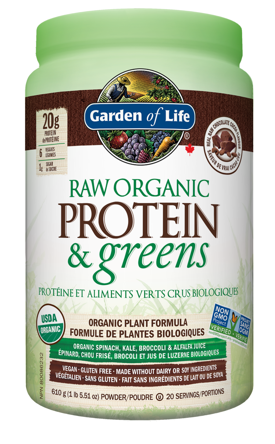 Garden of Life Raw Organic Protein