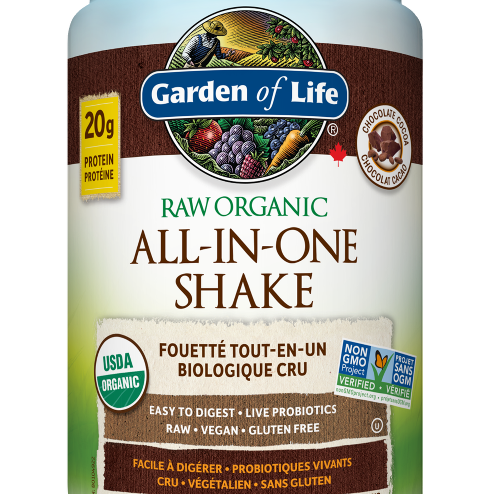 Garden of Life Raw All-In-One Nutritional Shake - JoyVIVA -  
