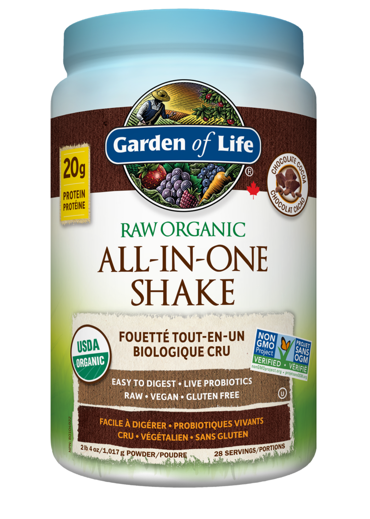 Garden of Life Raw All-In-One Nutritional Shake - JoyVIVA -  
