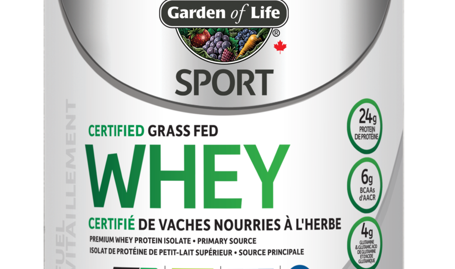 Garden of Life SPORT Certified Grass Fed Whey - JoyVIVA -  
