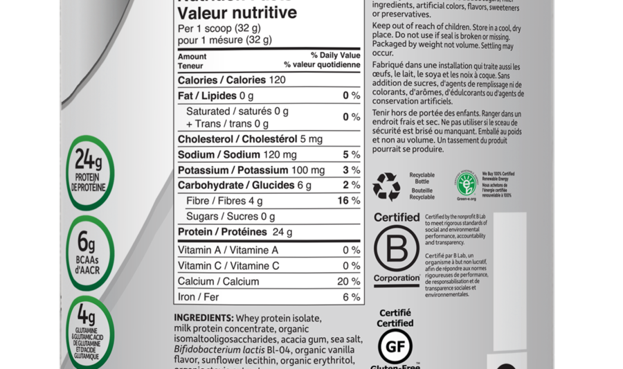 Garden of Life SPORT Certified Grass Fed Whey - JoyVIVA -  
