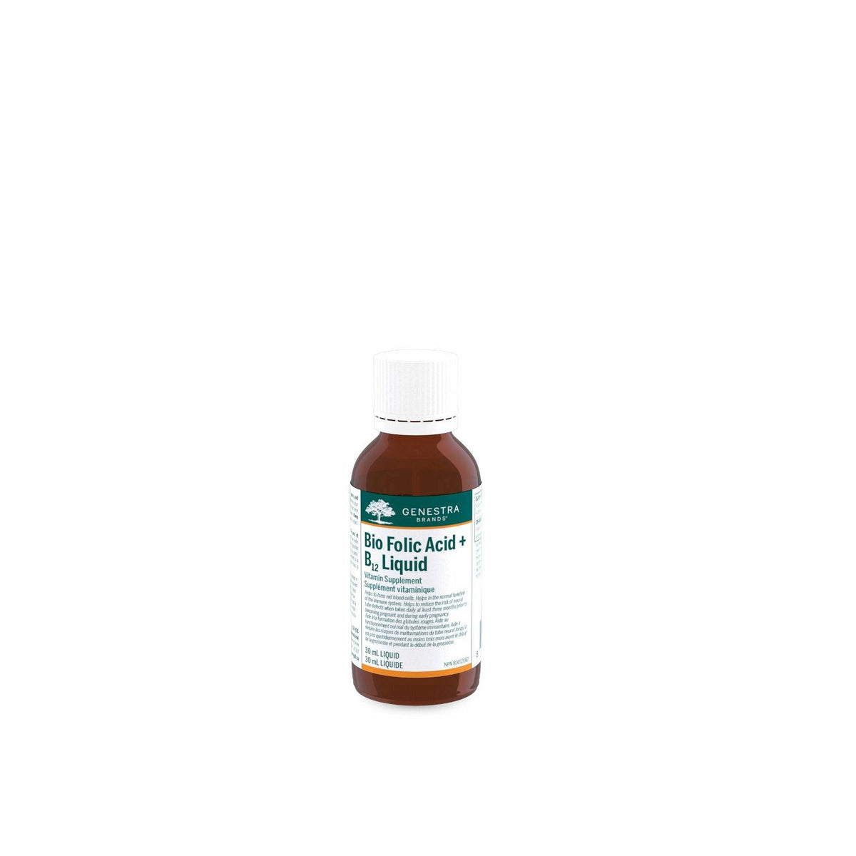 Genestra Bio Folic Acid + B12 Liquid - JoyVIVA -  