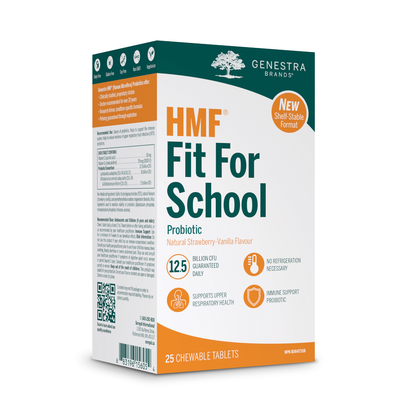Genestra HMF Fit For School (Shelf Stable) - JoyVIVA -  